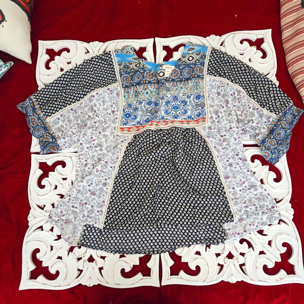 Sundance Patchwork Floral Shirt